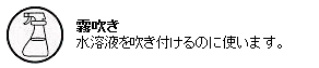 霧吹き